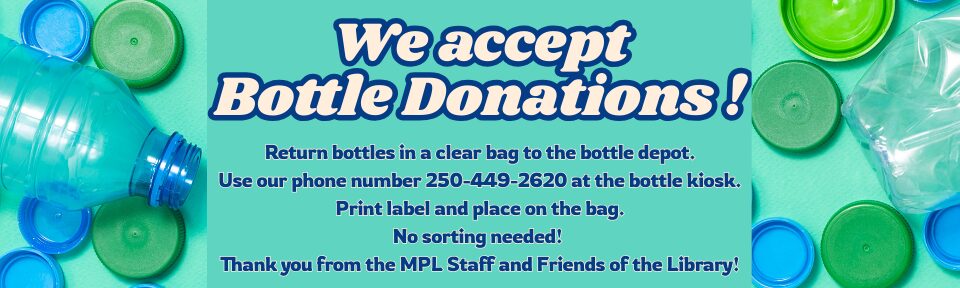 Bottle donations